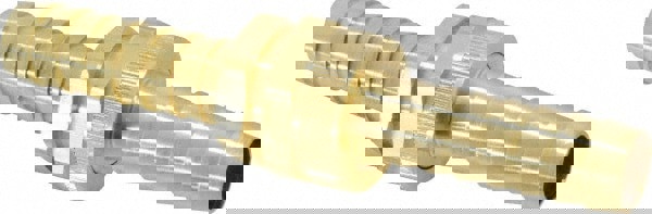 Garden Hose Fitting: Long Shank Male/Female Set, 3/4